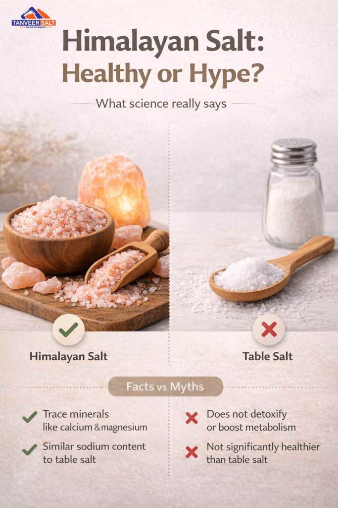 Himalayan Salt vs Table Salt