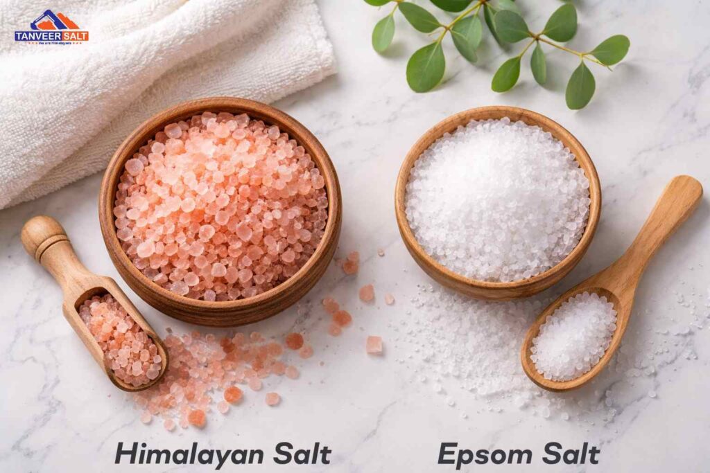 Pink Himalayan Salt and Epsom Salt