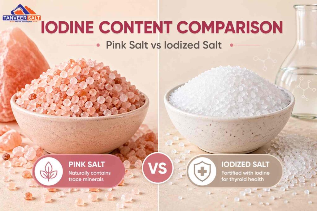 Himalayan salt vs iodized salt