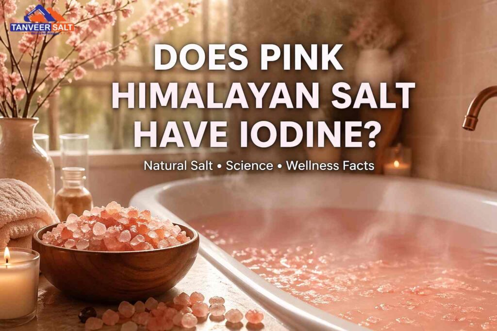 does pink himalayan salt have iodine