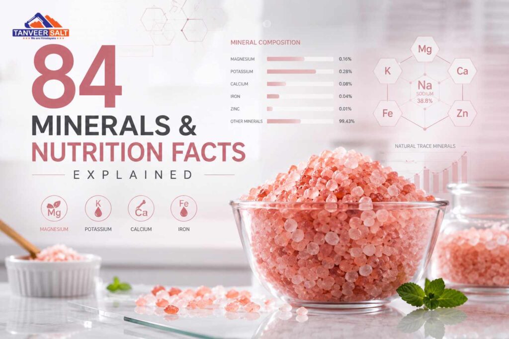 Himalayan Pink Salt Nutrition Facts