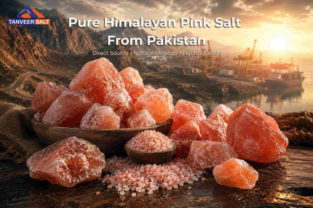 Himalayan pink salt From Pakistan