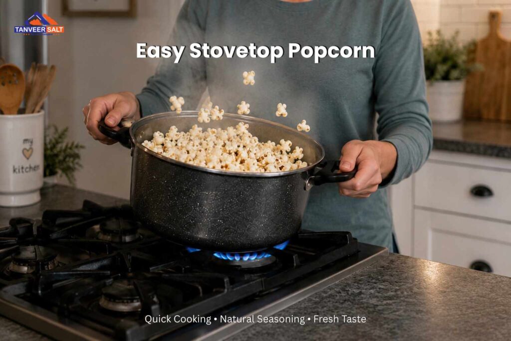Himalayan salt popcorn recipe
