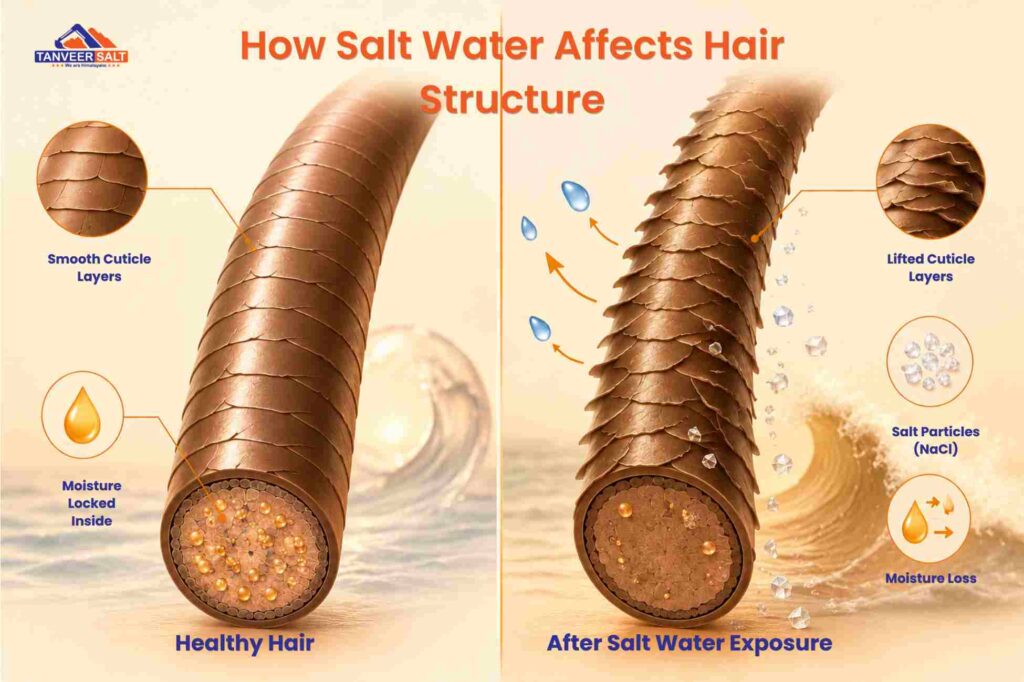 How Does Salt Water Affect Your Hair