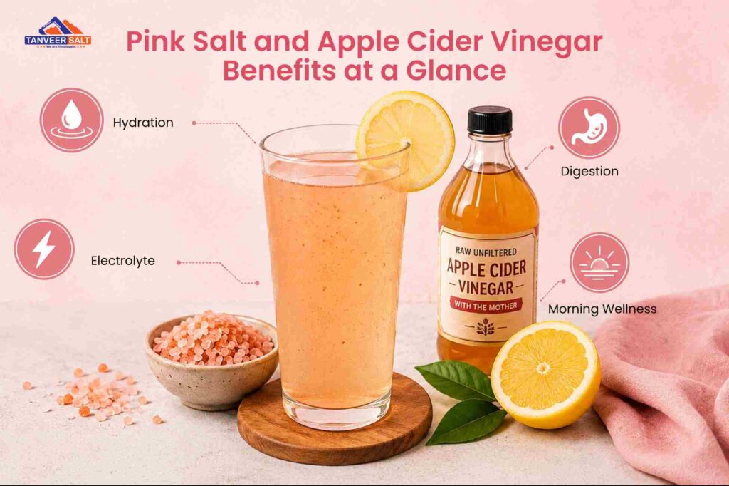 Pink Salt and Apple Cider Vinegar
