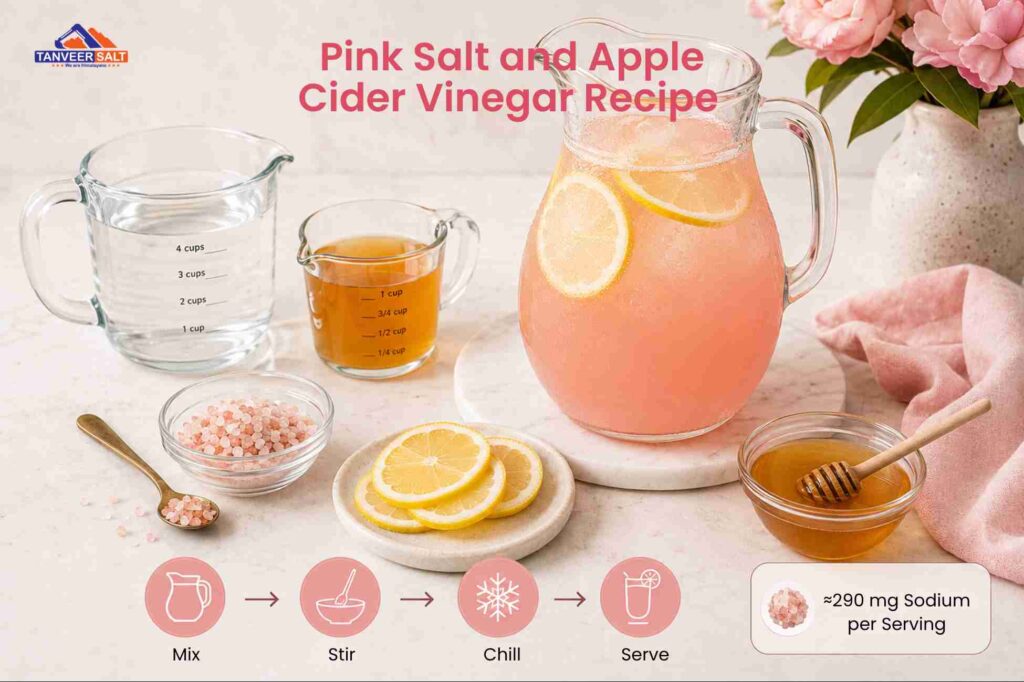 Pink Salt and Apple Cider Vinegar Recipe
