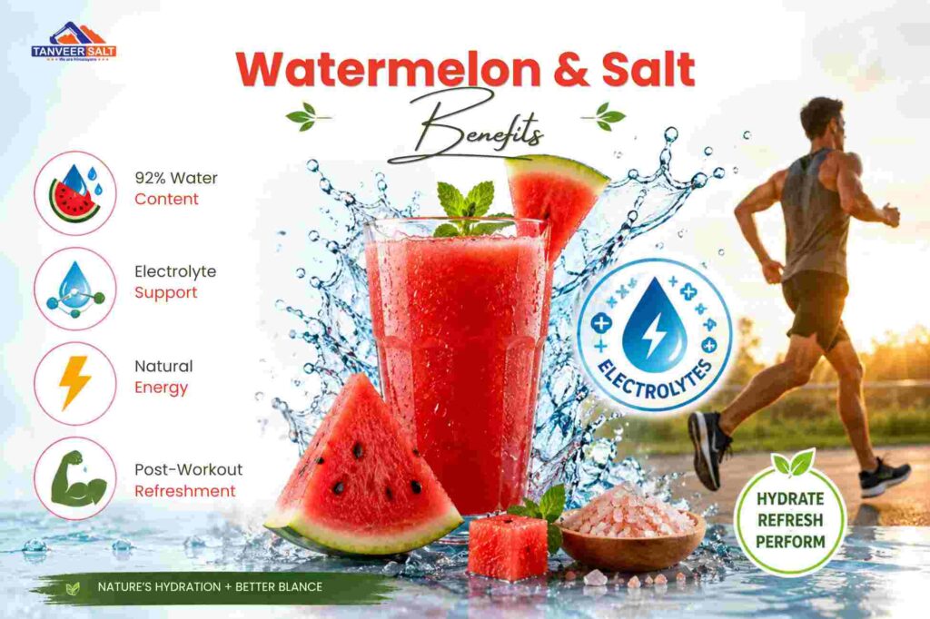 Watermelon and Salt Benefits