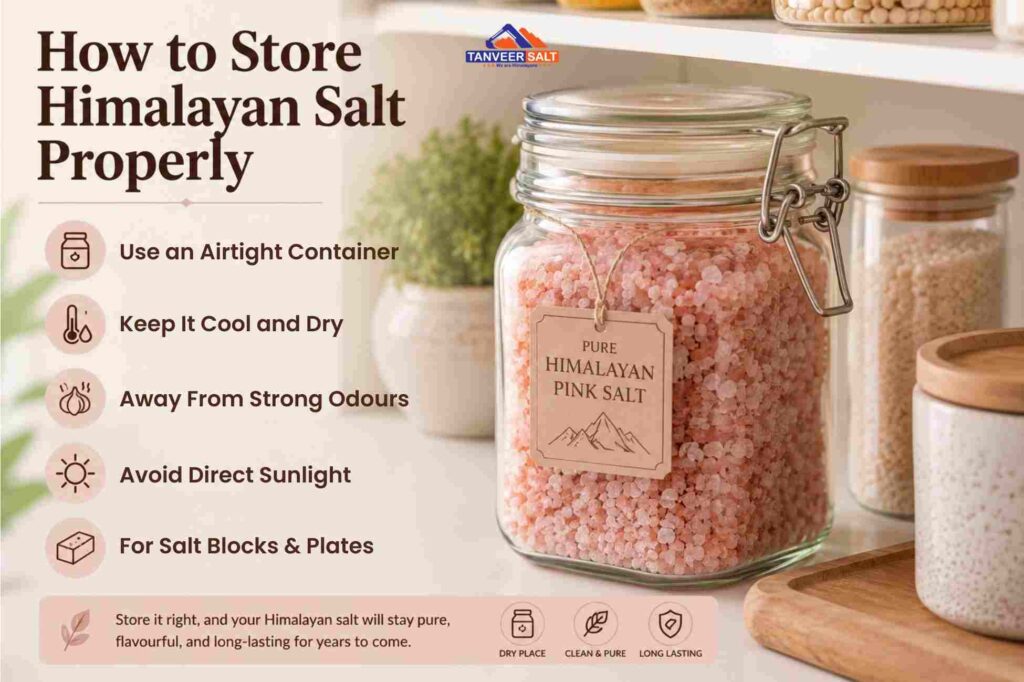 How to Store Himalayan Salt Properly