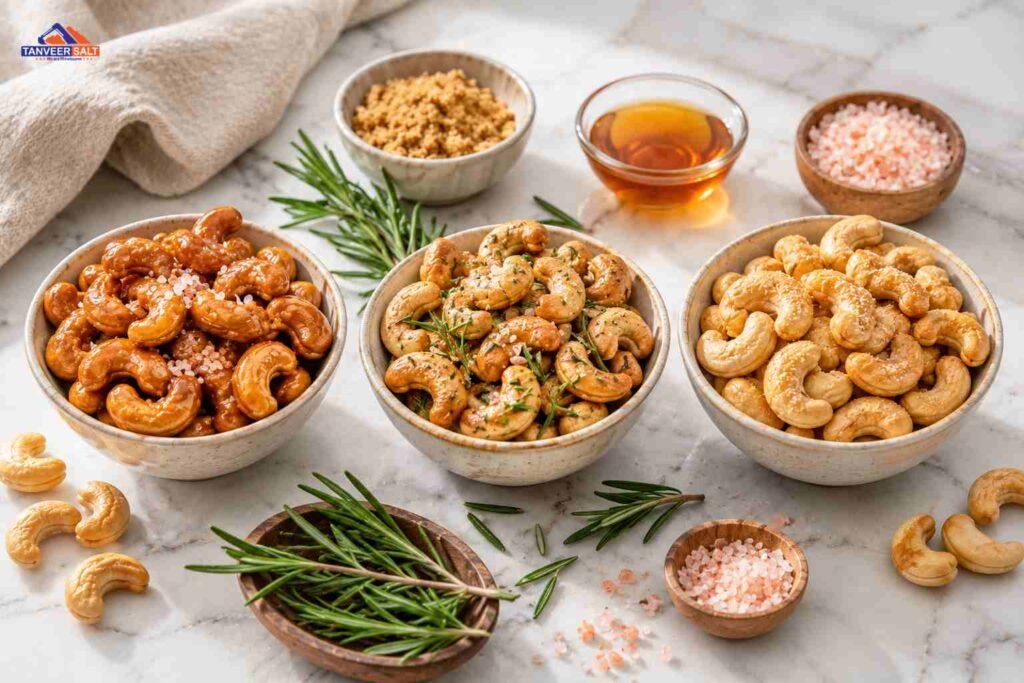 Salt and Pepper Cashew Nuts