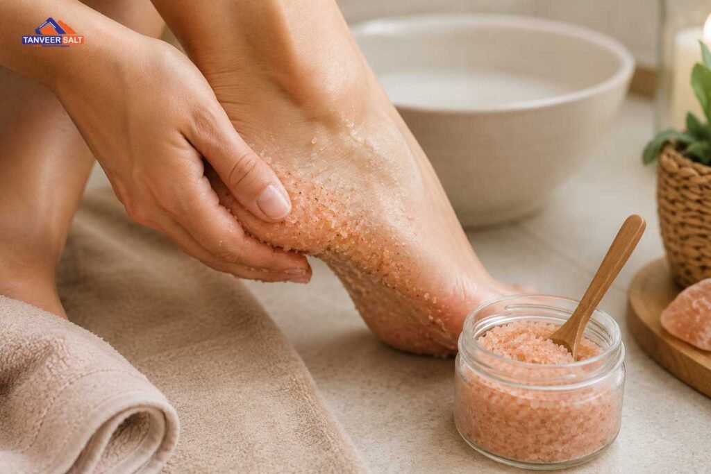 Salt Foot Scrub